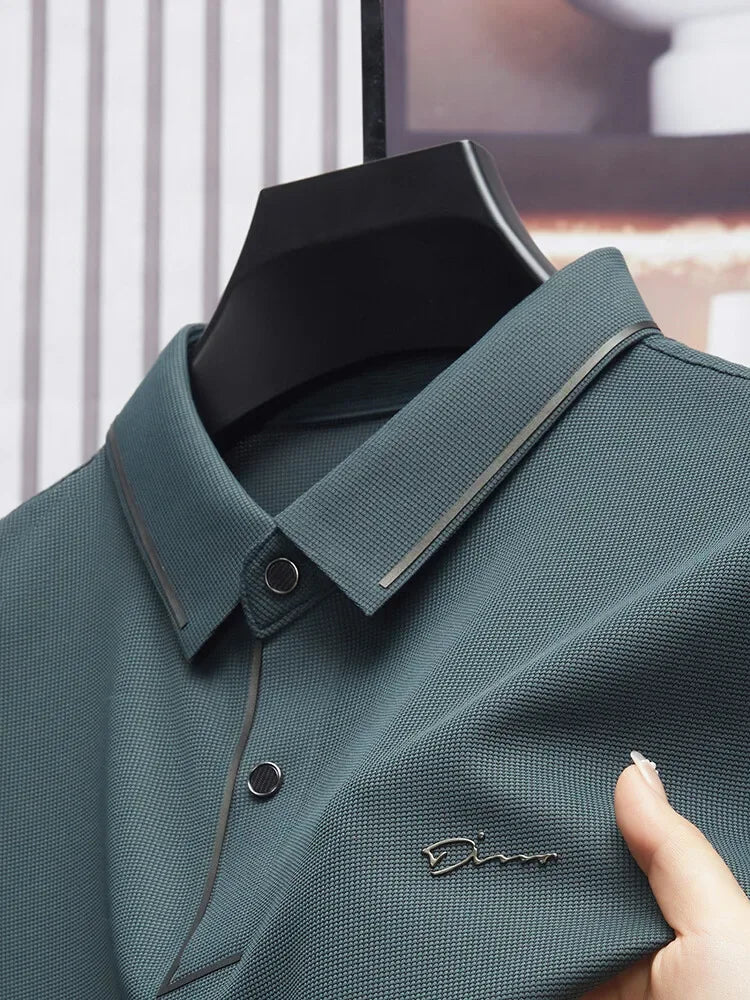 Men's New Polo Shirt Seamless Premium Luxury