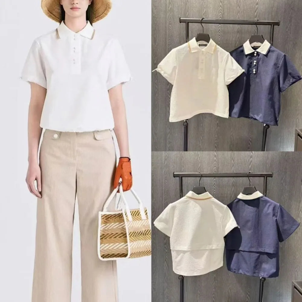 Women's Breathable Polo Shirt