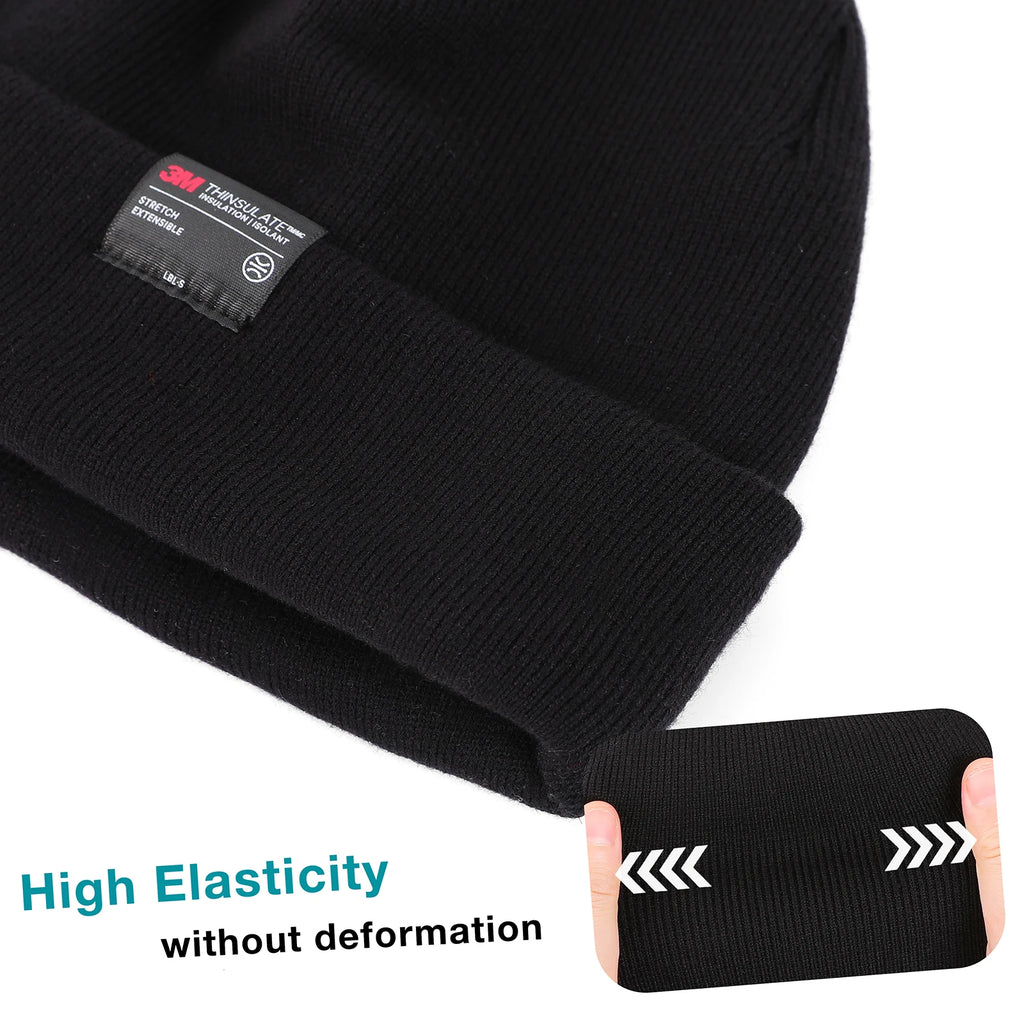 Winter Beanie Hats for Men Women Fleece