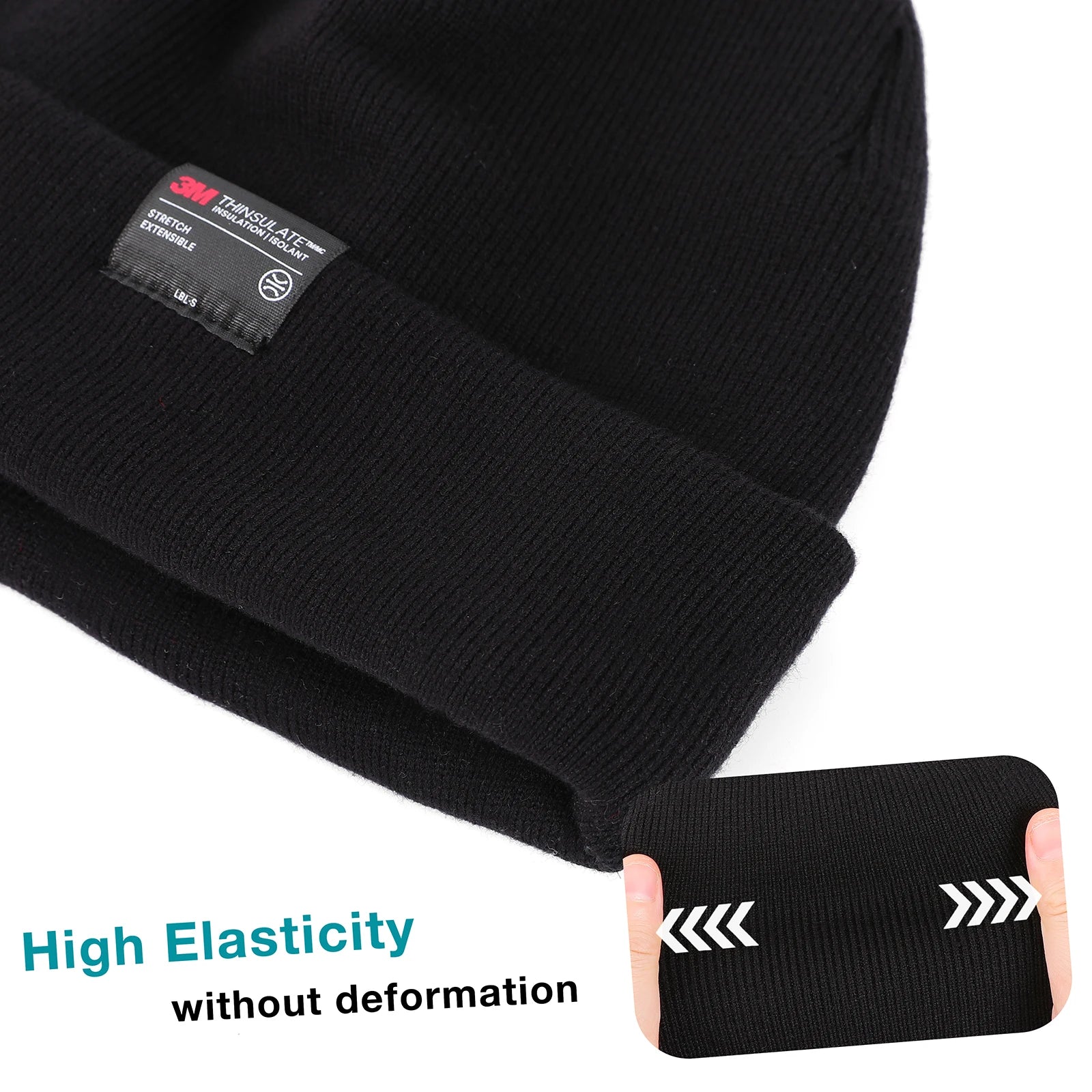 Winter Beanie Hats for Men Women Fleece
