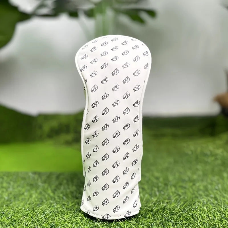 Minimalist White Head Cover