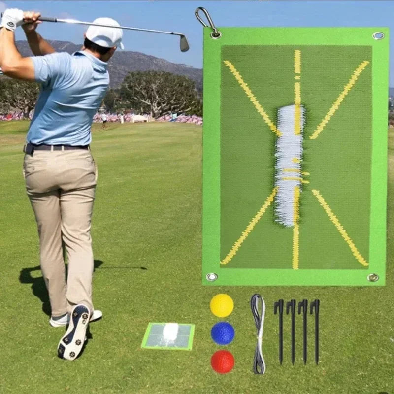 Golf Swing Path Training Mat