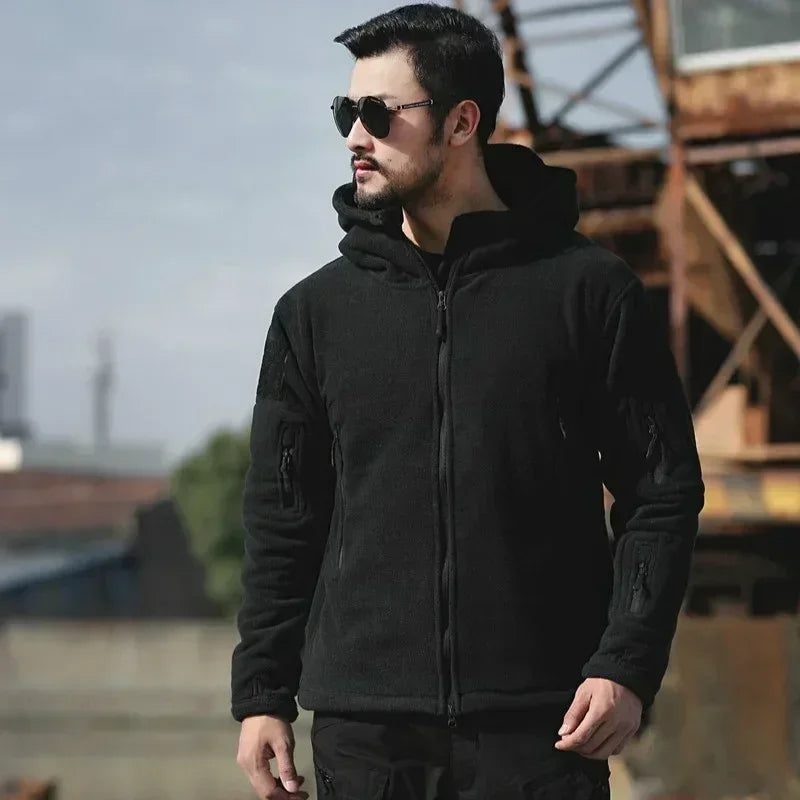 Winter Fleece Jacket Men's Military Tactical Jacket