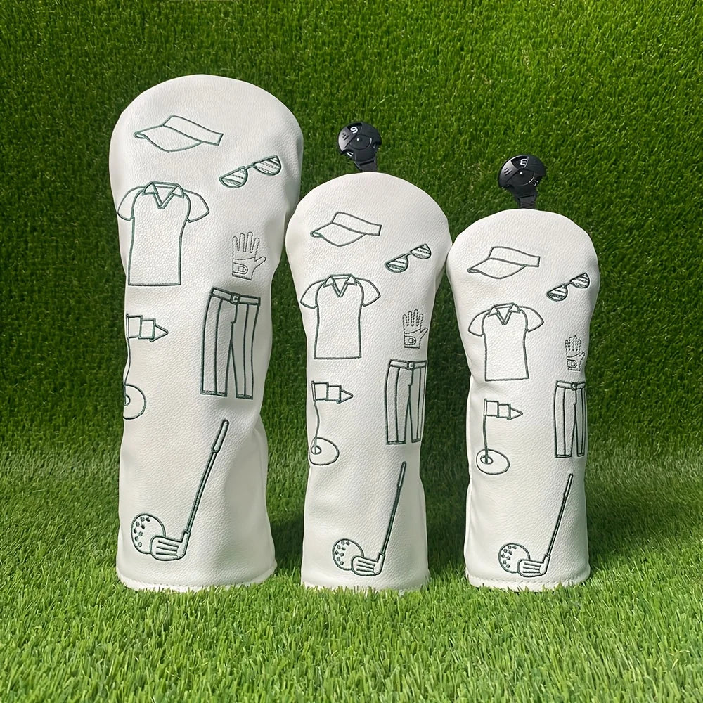 Wood & Hybrid Head Cover Set