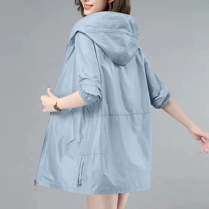 Women's UV-Proof Windbreaker Jacket