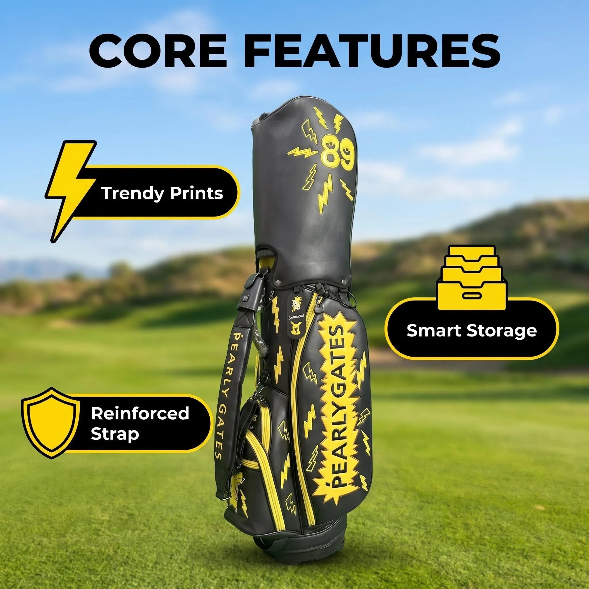 Golf Trolley Stand Bag