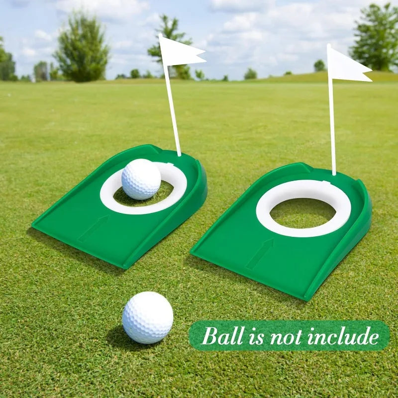 Golf Swing Trainer Plate & Putting Set