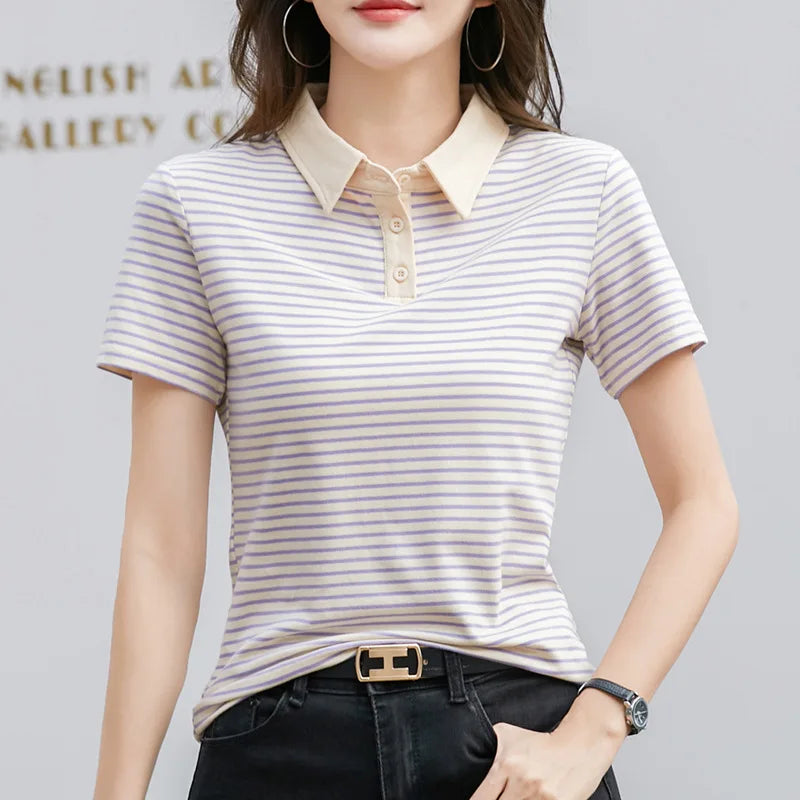 Women's Cotton Polo Shirt