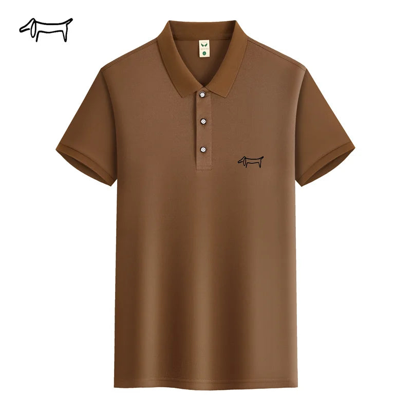 Golf New Polo Shirt Summer New Short-Sleeved
