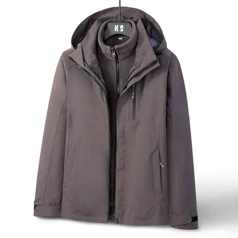 Winter Outdoor Fleece Jacket Warm Three
