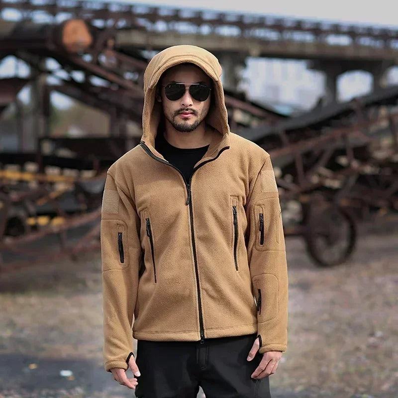 Winter Fleece Jacket Men's Military Tactical Jacket