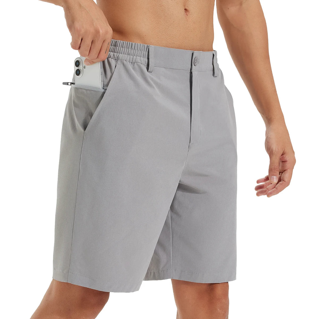 Men Golf Shorts Lightweight Dress Shorts Quick