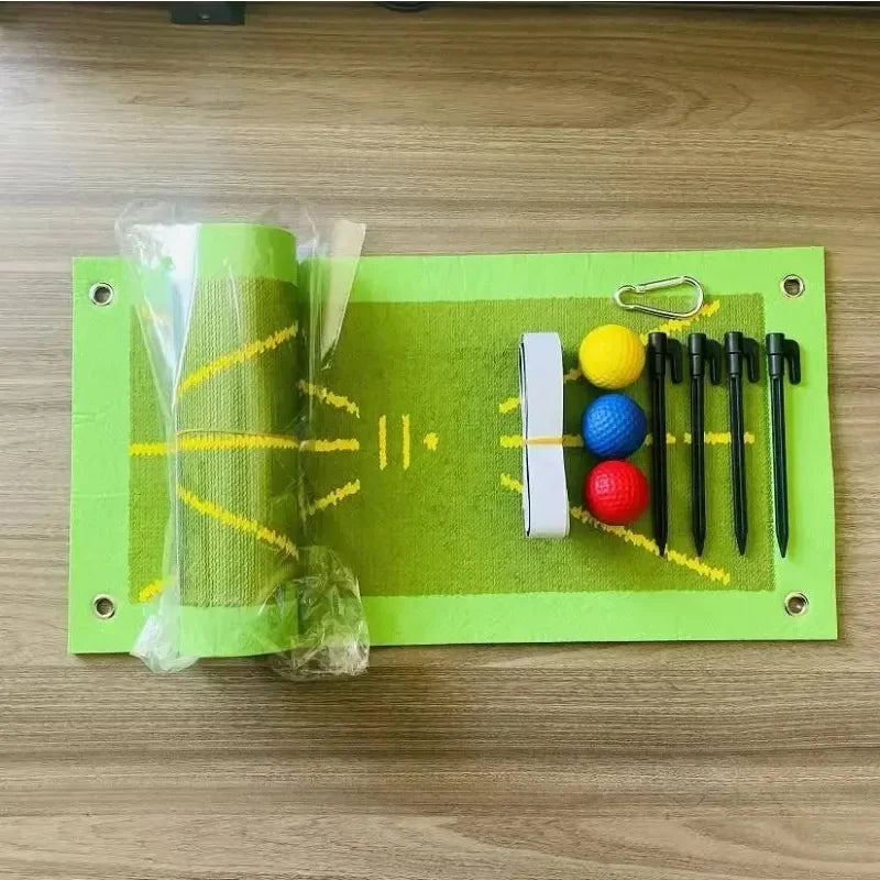 Golf Swing Path Training Mat