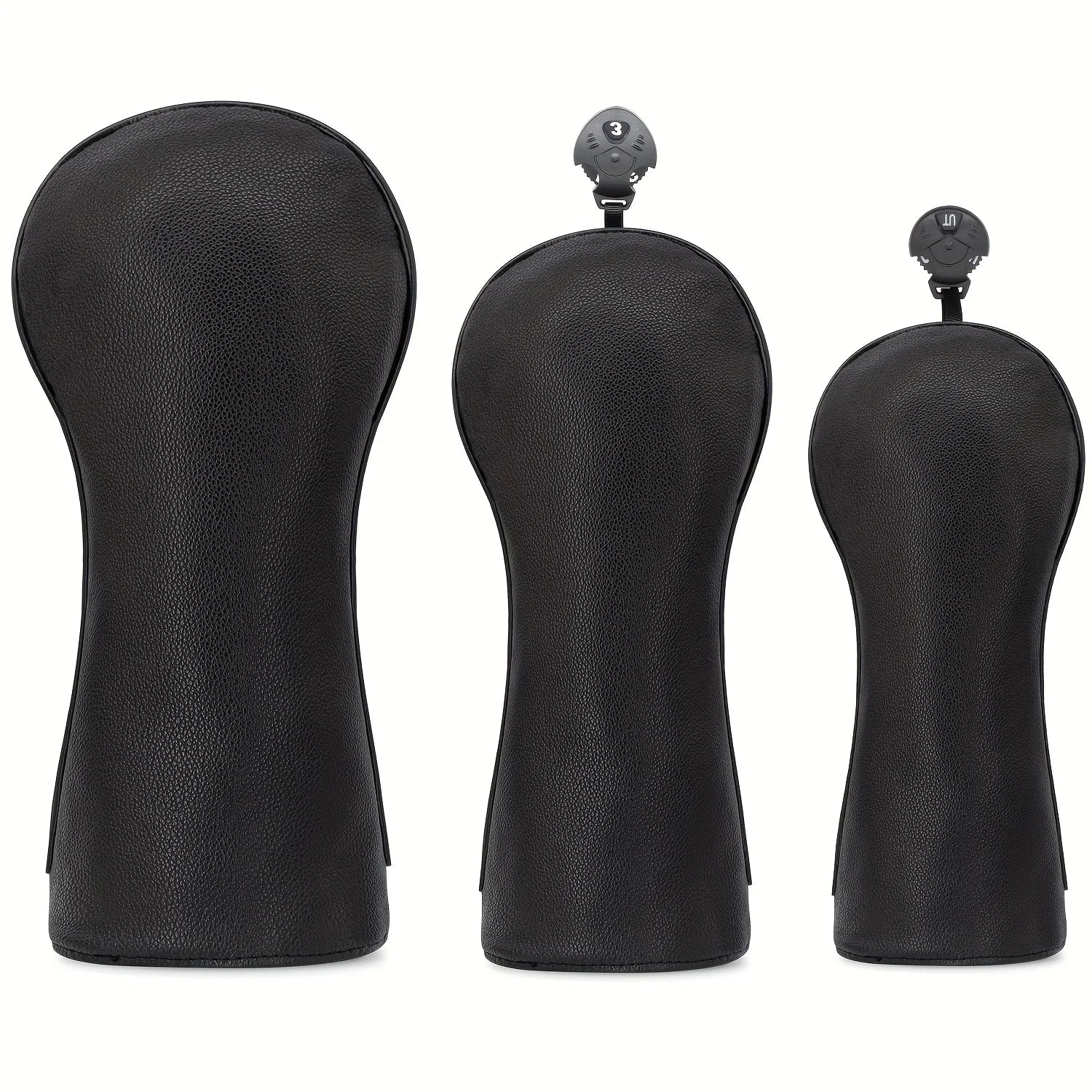 Heavy-Duty Zip Golf Club Head Cover