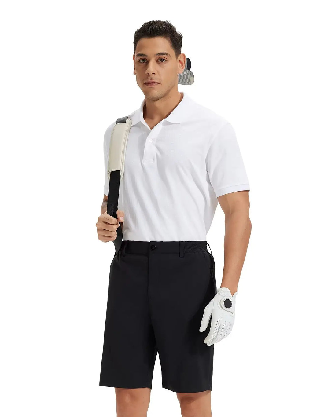 Men Golf Shorts Lightweight Dress Shorts Quick