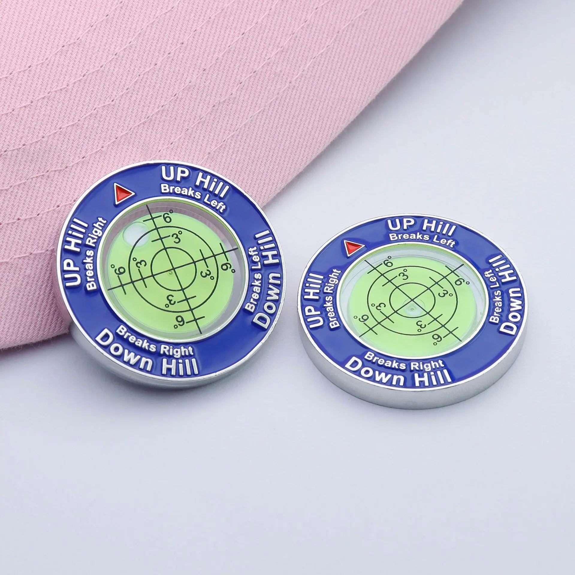Golf Putting Slope Reader & Ball Marker