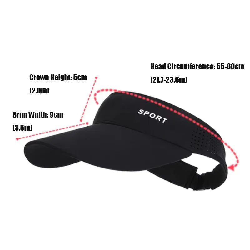 Women's Breathable Sun Visor