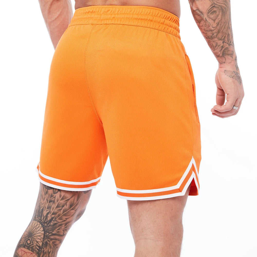Mens Basketball Shorts Summer Gym Fitness Sports