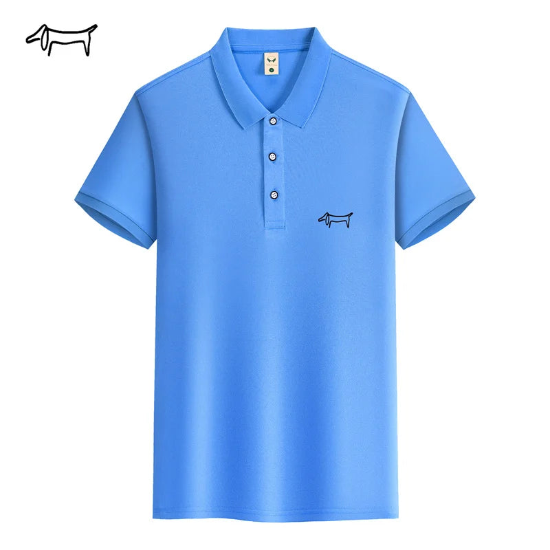 Golf New Polo Shirt Summer New Short-Sleeved