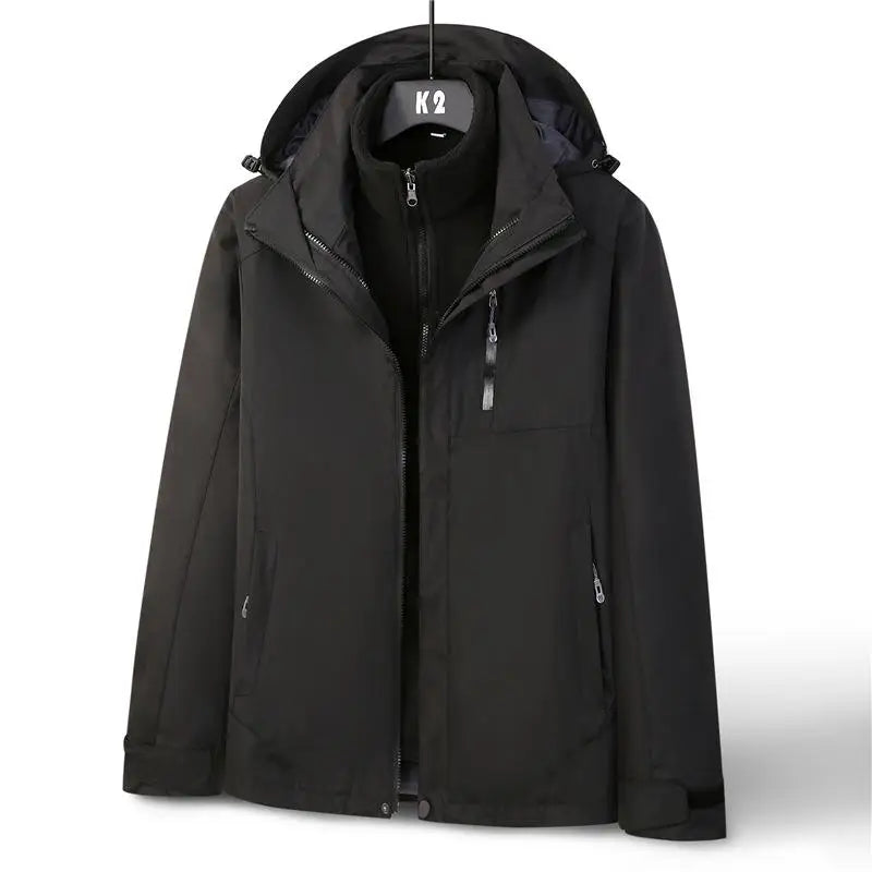 Winter Outdoor Fleece Jacket Warm Three