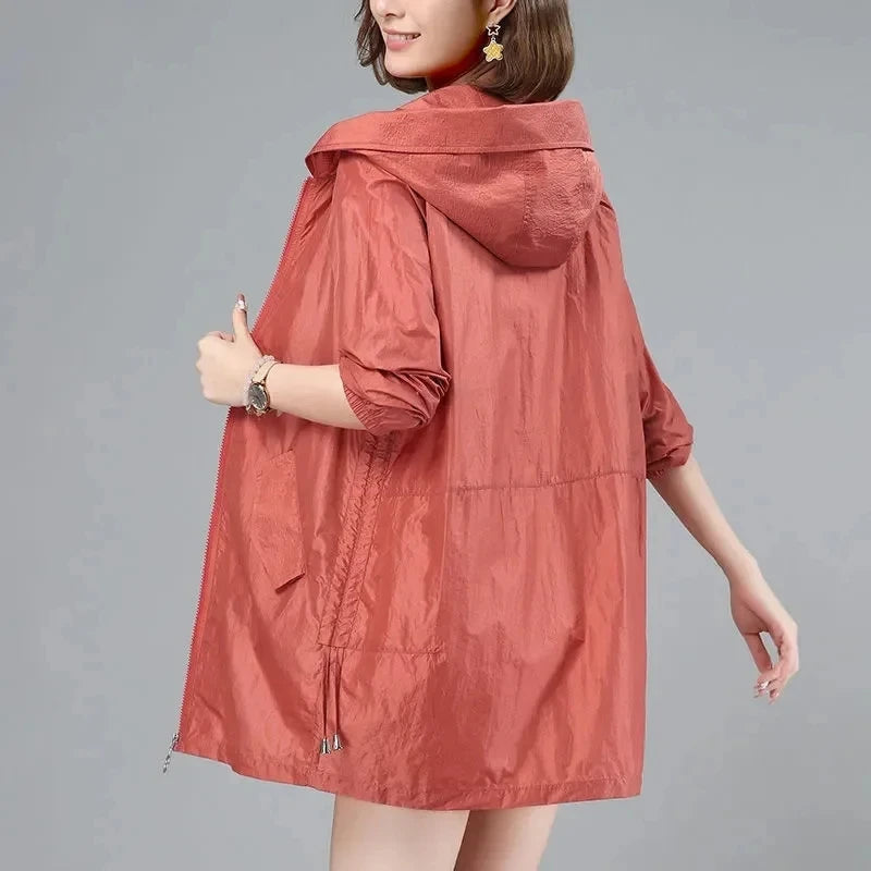 Women's UV-Proof Windbreaker Jacket