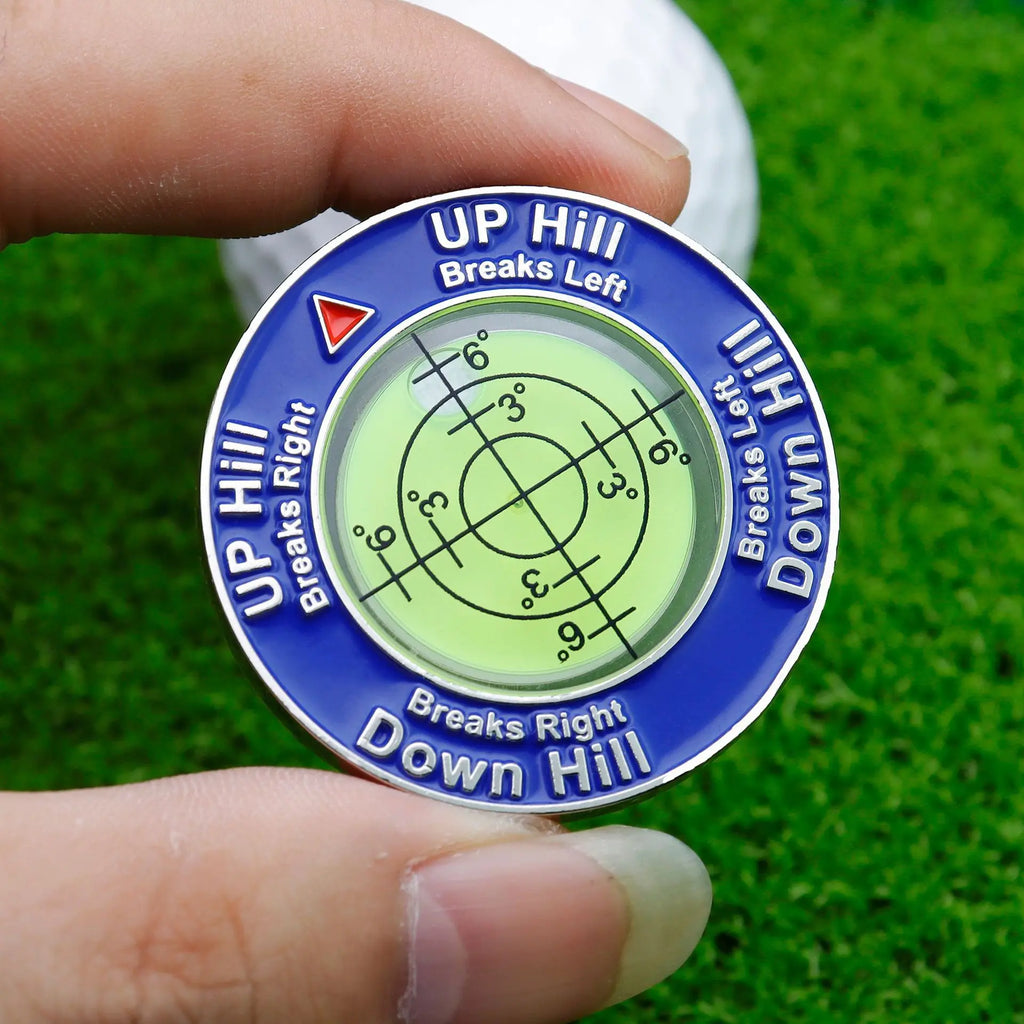 Golf Putting Slope Reader & Ball Marker