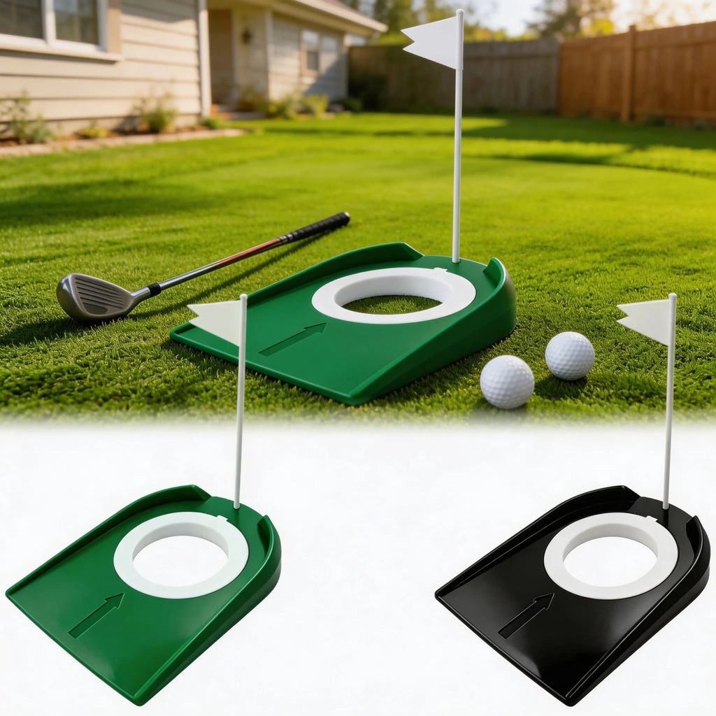 Golf Swing Trainer Plate & Putting Set