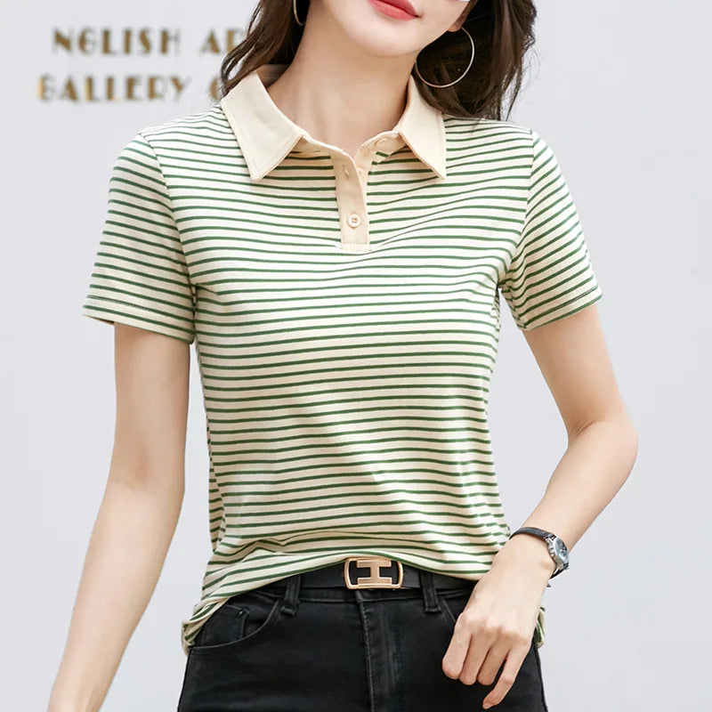 Women's Cotton Polo Shirt