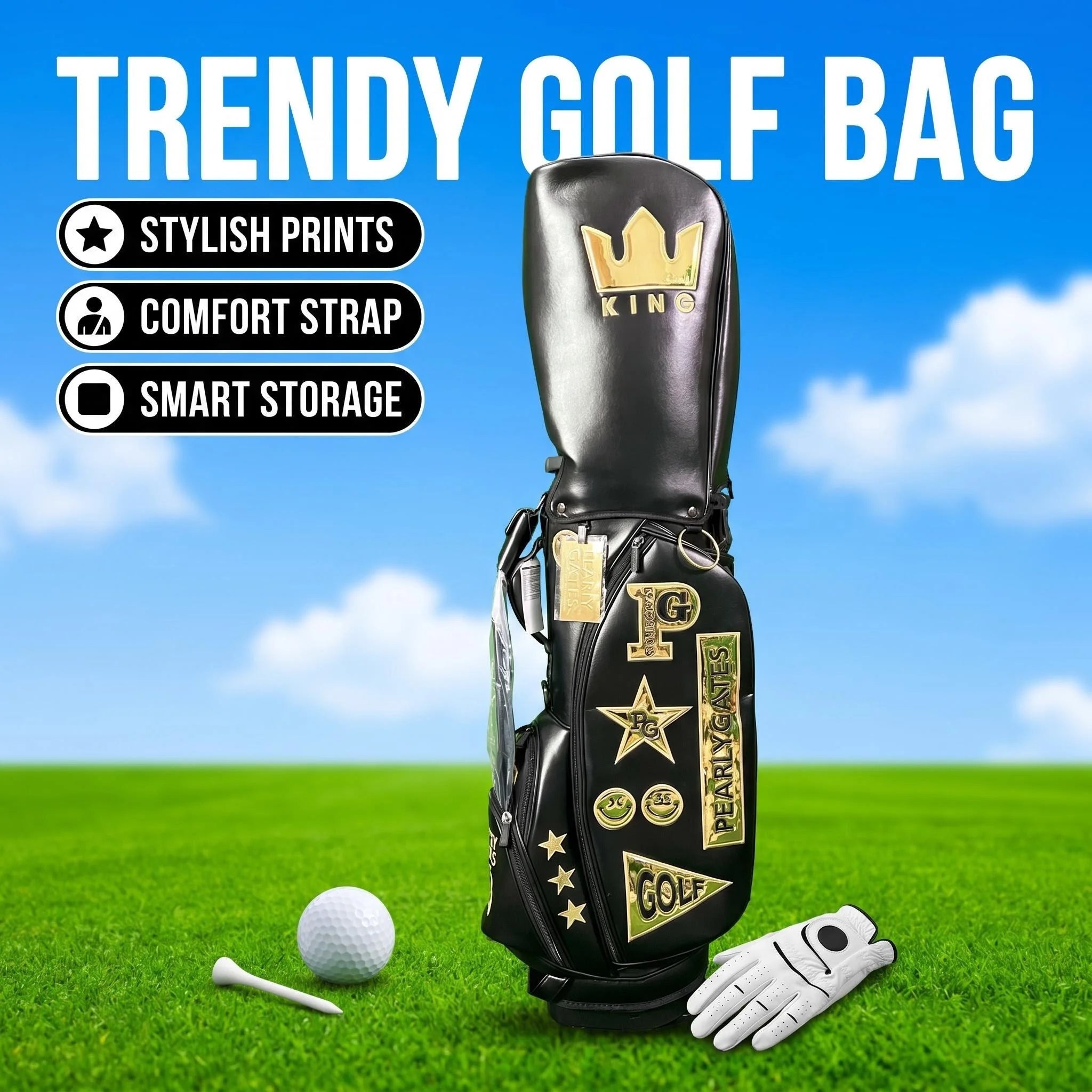 Golf Trolley Stand Bag