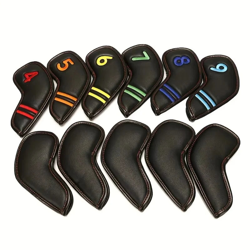 11-Piece Waterproof Golf Head Cover Set