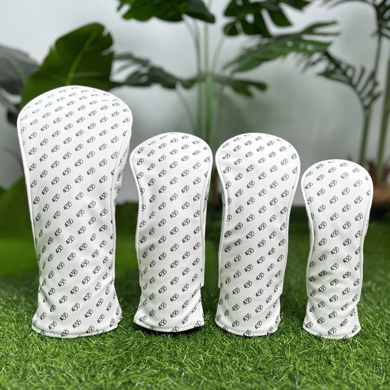 Minimalist White Head Cover