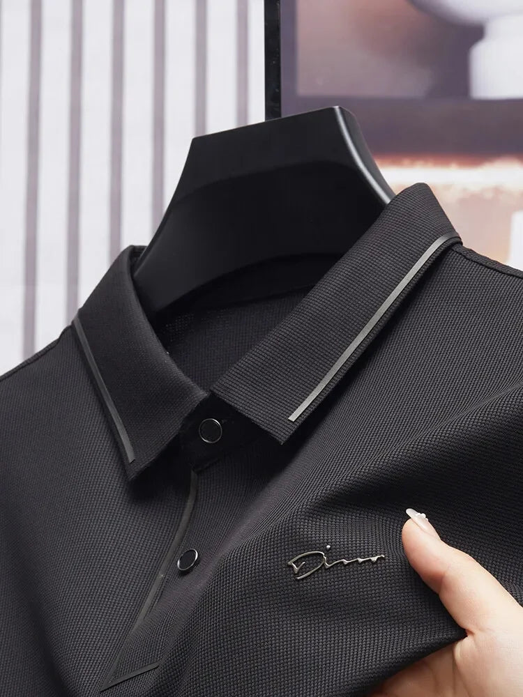 Men's New Polo Shirt Seamless Premium Luxury