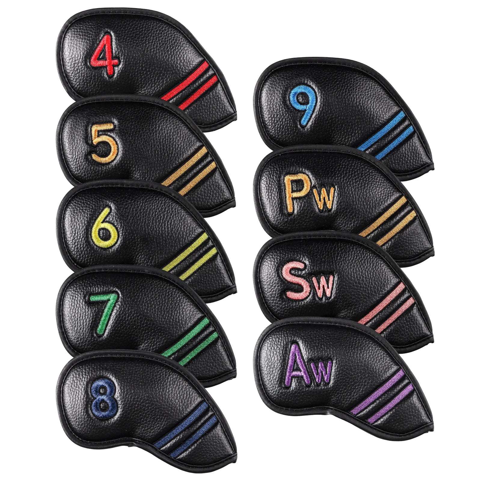PU Leather Headcover Set (9pc)