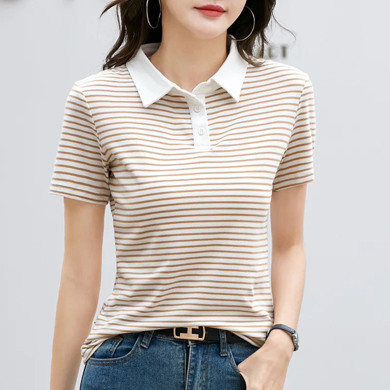 Women's Cotton Polo Shirt