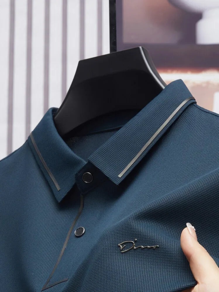 Men's New Polo Shirt Seamless Premium Luxury