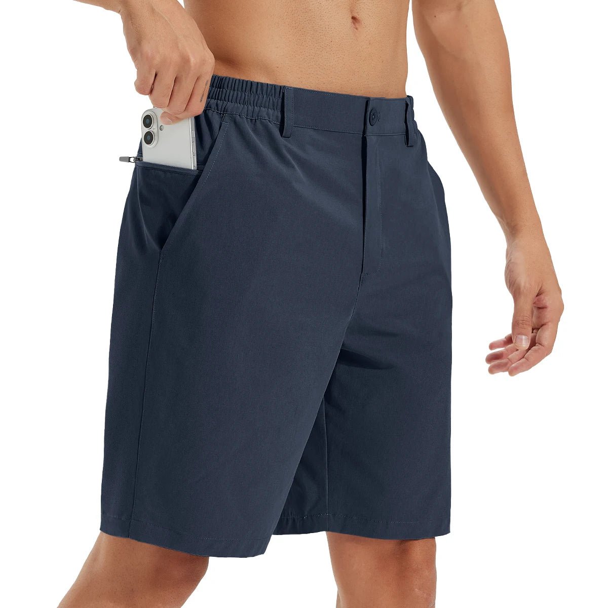 Men Golf Shorts Lightweight Dress Shorts Quick