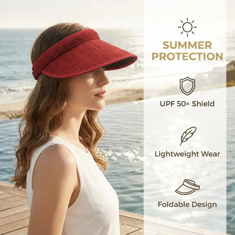 Women's UV Protection Sun Visor