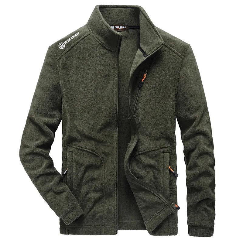 Winter Men's Jacket Fleece Coats Waterproof Jacket