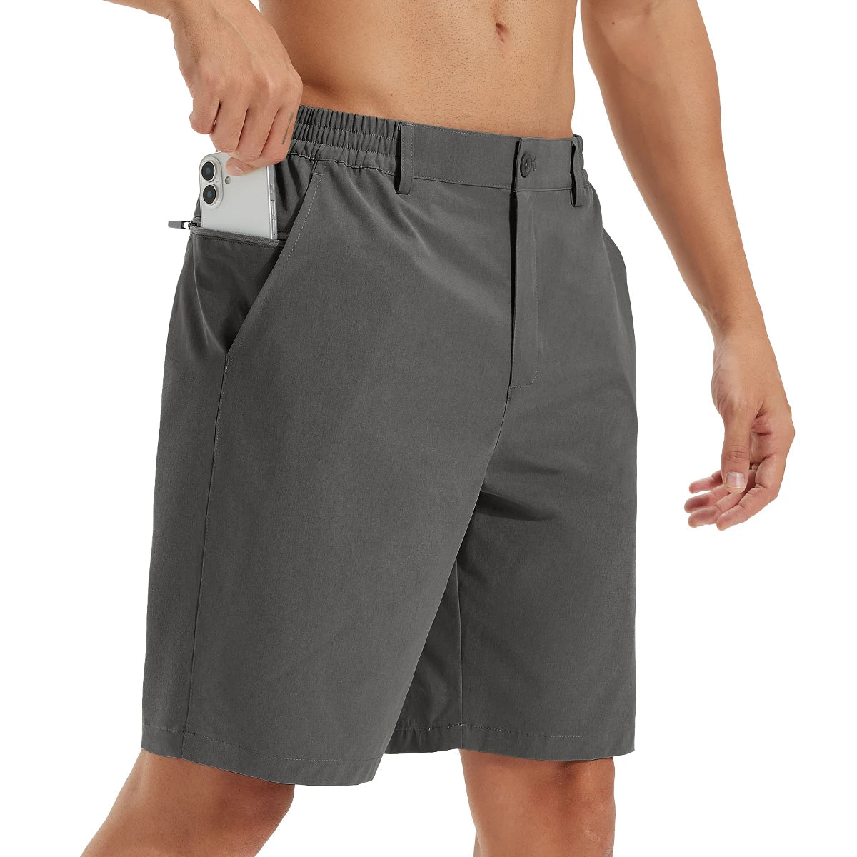 Men Golf Shorts Lightweight Dress Shorts Quick