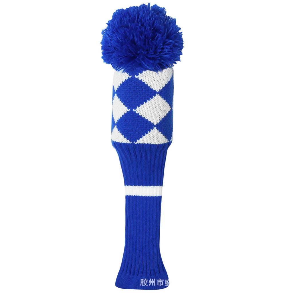 Knitted Wool Headcover Set (3pc)