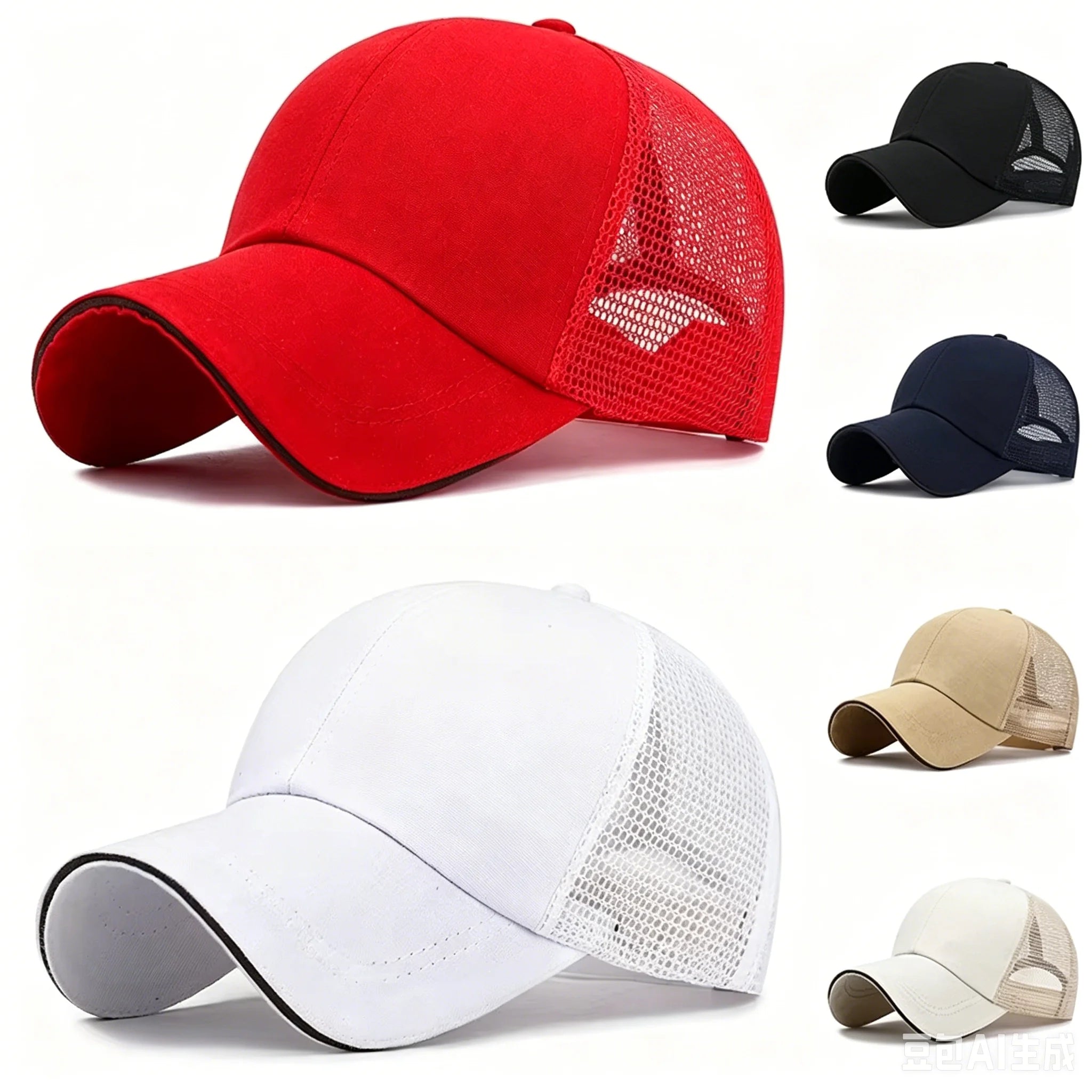 Baseball Cap Mens Mesh Sun Hat Outdoor