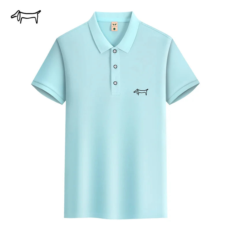 Golf New Polo Shirt Summer New Short-Sleeved