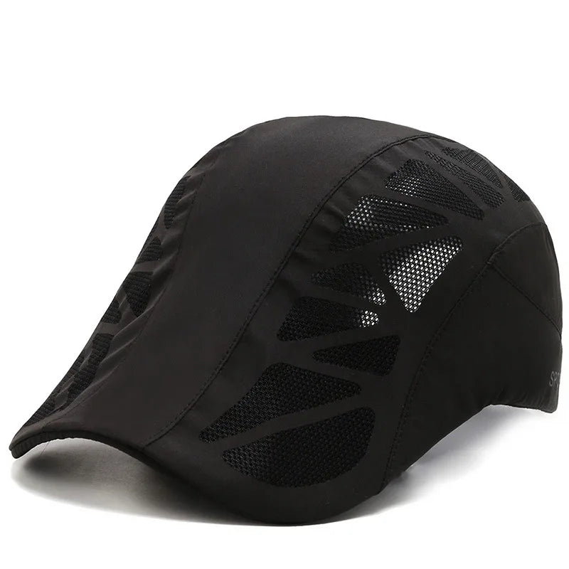 Summer Mens Sports Sun Hats Breathable Mesh