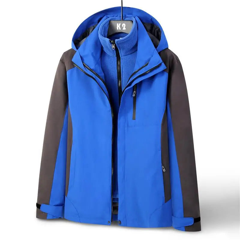 Winter Outdoor Fleece Jacket Warm Three