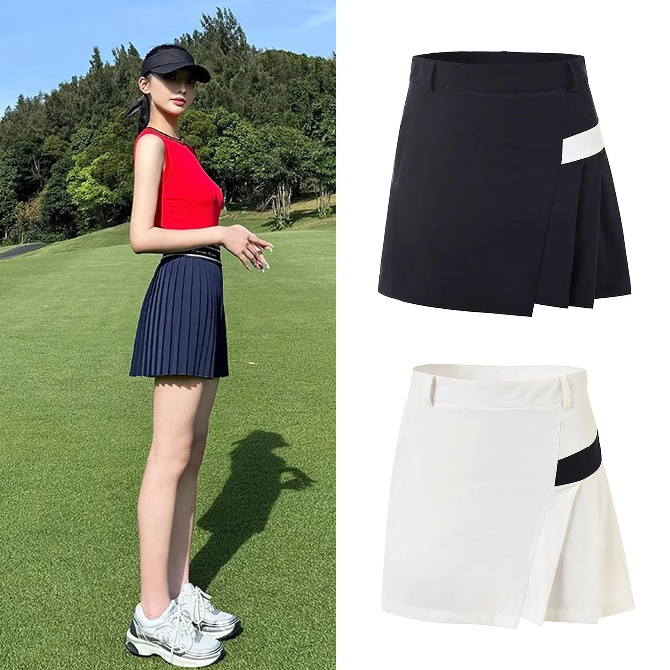 Women's Breathable Golf Skirt