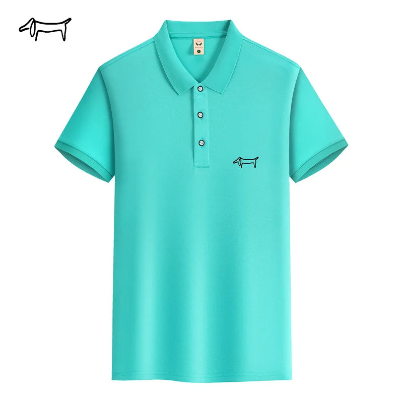 Golf New Polo Shirt Summer New Short-Sleeved