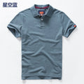 Summer Mens Polo Shirts Cotton Shirts Short