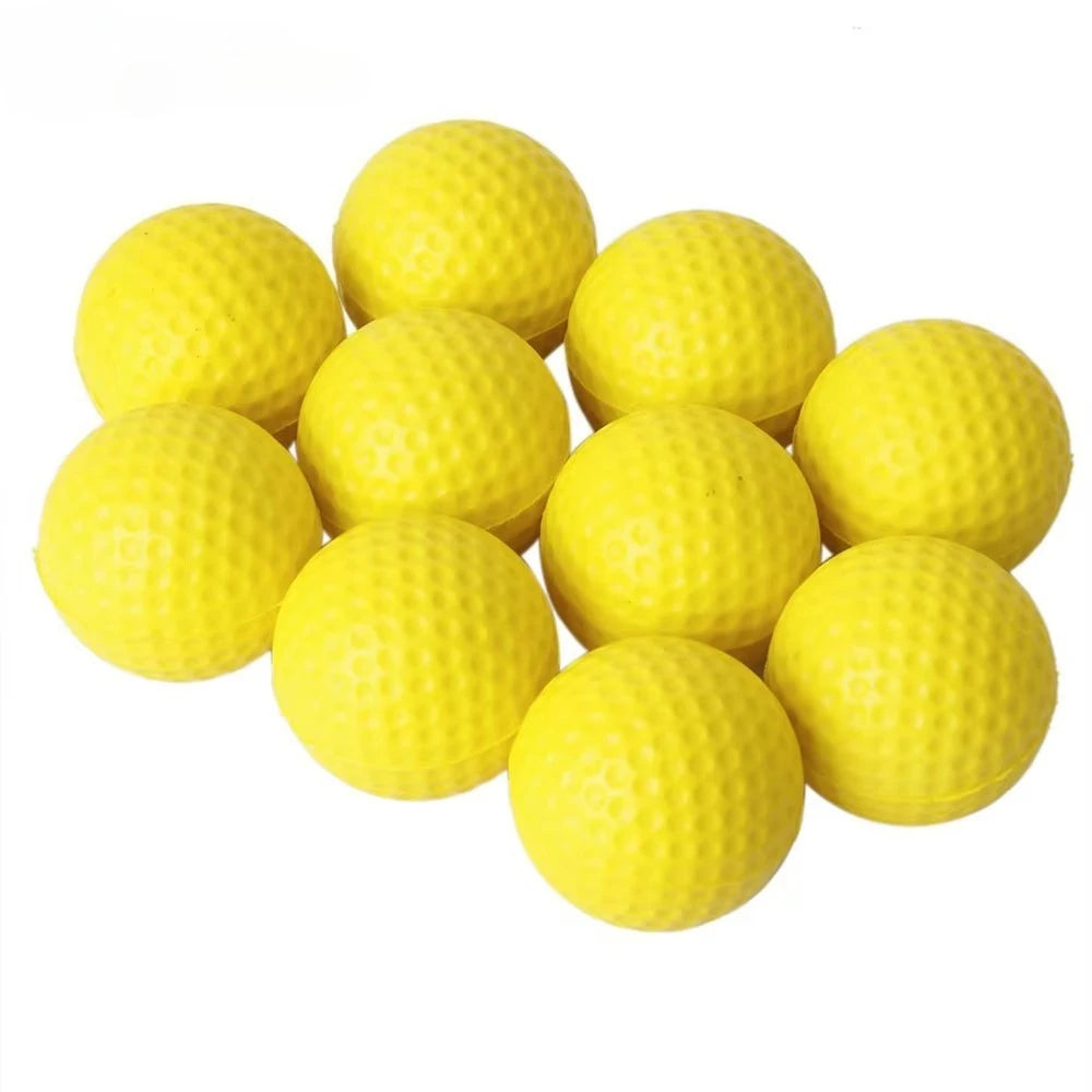 Plastic Practice Balls, 10-Pack