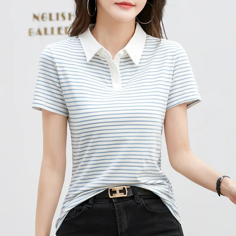 Women's Cotton Polo Shirt