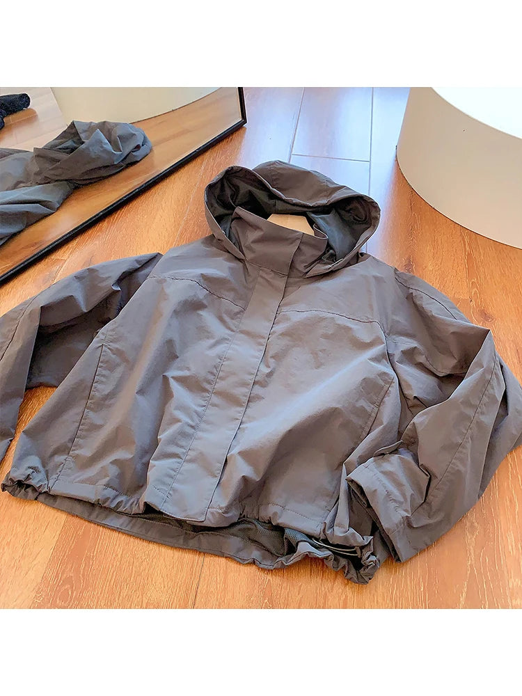 Women's Windproof Windbreaker Jacket